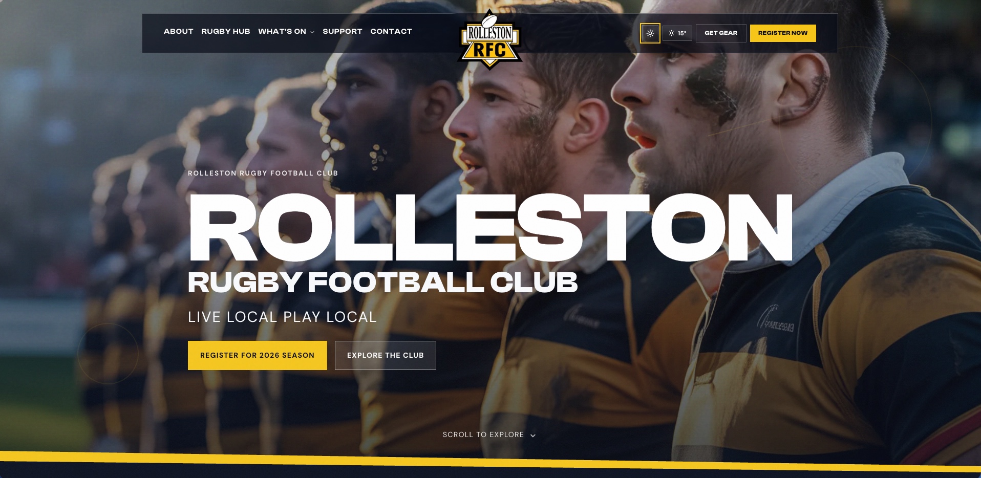 Rolleston RFC Homepage